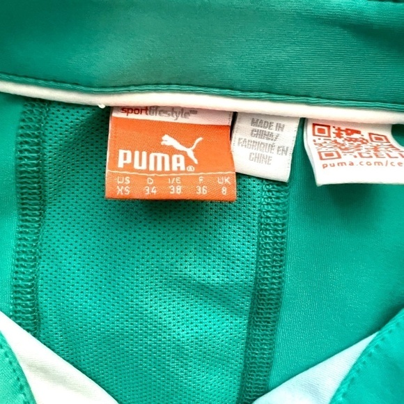 Ladies Puma Golf Polo Shirt! Brand New! ⛳️🙋‍♀️ Green XS - Picture 5 of 5